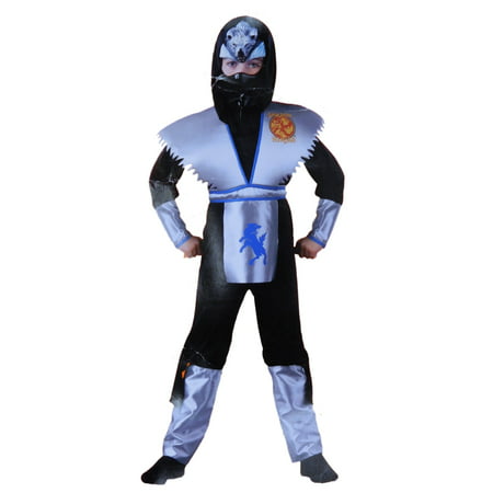 Boys Shadow Ice Wolf Ninja Halloween Costume - Walmart.com