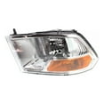 thumbnail image 4 of For Dodge Ram 1500 2009 2010/2500/3500 2010 Headlight Driver And Passenger Side | Pair | CAPA | Clear Lens | Chrome Housing Code LMA Laramie/Sport | CH2502217, CH2503217, 4 of 6