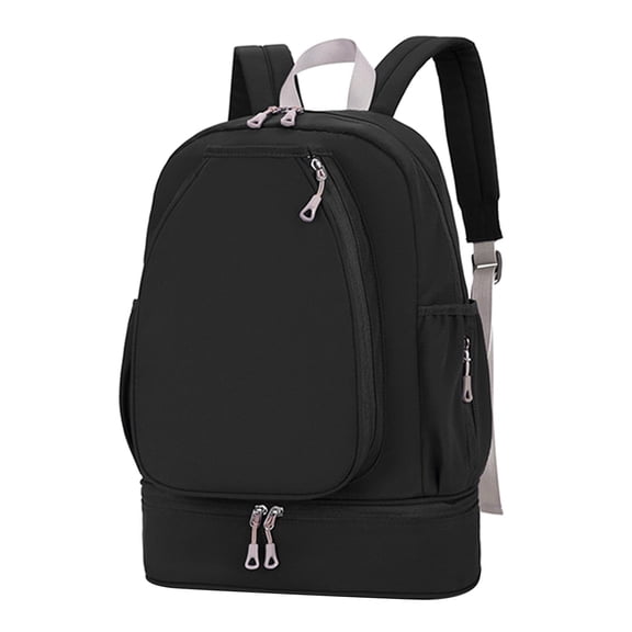 harayaa Tennis Bag Laptop Backpack Back Pack Gym Duffel for Badminton Hiking Players black