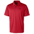 thumbnail image 2 of Men's Cutter & Buck  Red SMU Mustangs Vault Prospect Textured Stretch Polo, 2 of 3