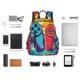 thumbnail image 4 of Balery Gaming Mochila Ligera para Hombres y Mujeres – Resistente y Impermeable, Ideal para la Escuela, el Trabajo, los Viajes y el Uso Diario, 4 of 7