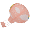 thumbnail image 2 of 2pcs 12Inch Hot Air Balloon Paper Lantern Lampshade Ceiling Light Wedding Party Decor, Pink Rainbow, 2 of 8