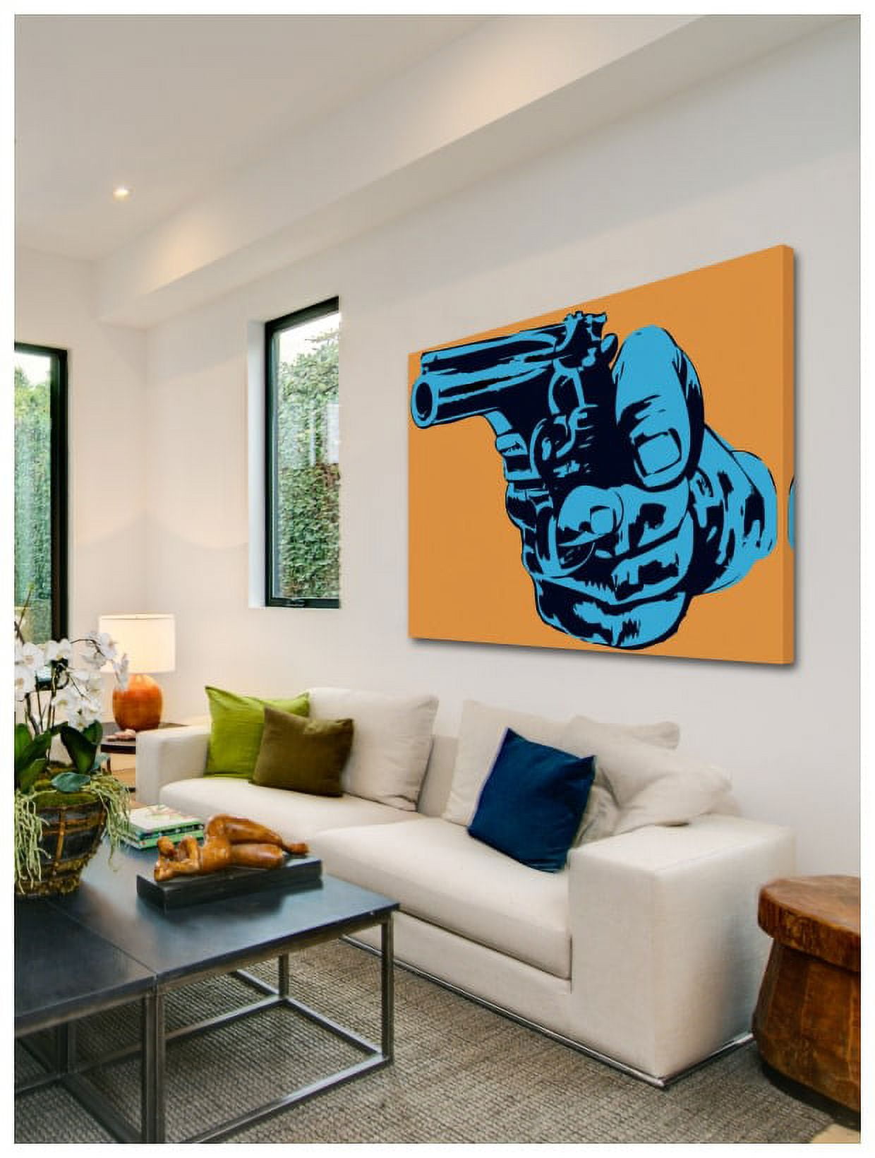 Marmont Hill "Gun 4" Print on Canvas