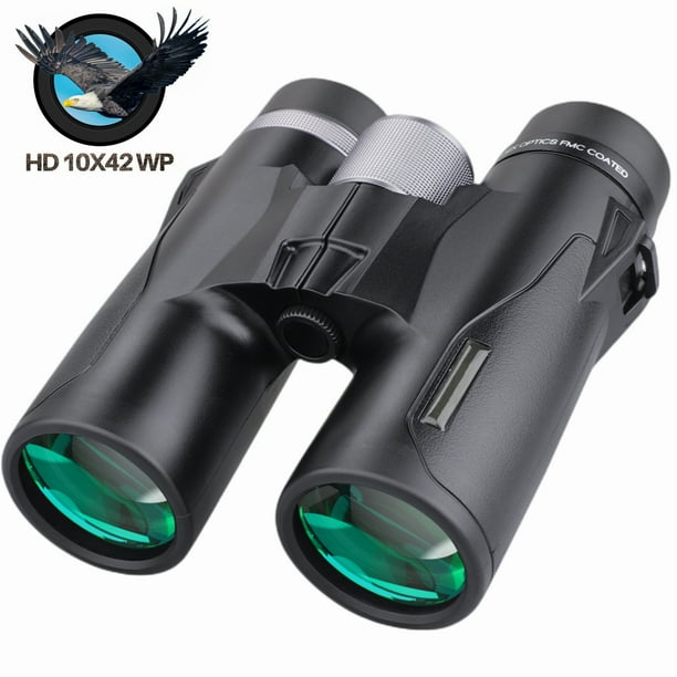 LAKWAR Binoculars for Adults,10x42 Compact BAK4 Prism FMC Lens HD
