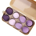 thumbnail image 2 of Juego de 8 huevos de belleza Ormromra Poliuretano color morado, 2 of 8