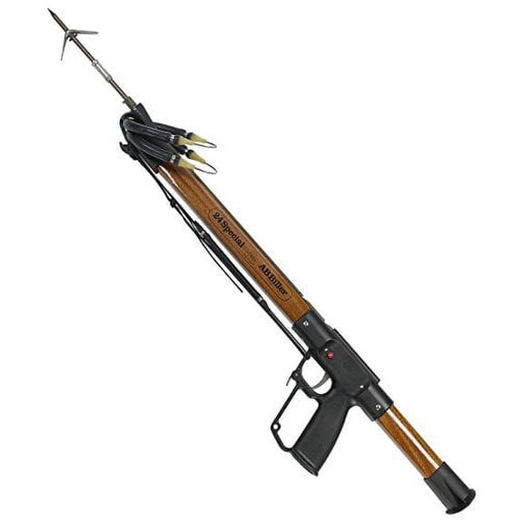 AB Biller Wood Mahogany Special Speargun, 48