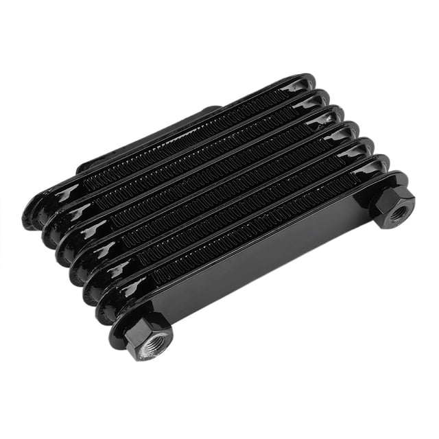 Motorcycle Accessory, Rustproof Engine Oil Cooling Radiator Aluminum Alloy Universal For 125-250CC For Pit Bike