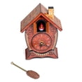 thumbnail image 3 of Mark Feldstein & Associates Traditional Chalet Style Singing Cardinal Tabletop Wall Sound Cuckoo Clock, 3 of 5