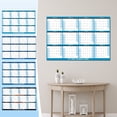 thumbnail image 5 of D Wall Calendar 2025 Double Sided Adhesive Erasable Calendar 32 X 48 Inches Foldable Style With Marker For Home Office Planning Style D, 5 of 5