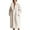 White, variant on gbyLJF Women's Winter Faux Fur Coat Long Solid Color Fleece Thickened Outwear Jackets Open Front Lapel Overcoat with Pockets