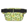 thumbnail image 3 of Balery Cute Dinosaurs Cartoon Mochila Cinturón para Mujeres y Hombres, Bolsa de Cintura Impermeable de Doble Capa con Correa, 3 of 9
