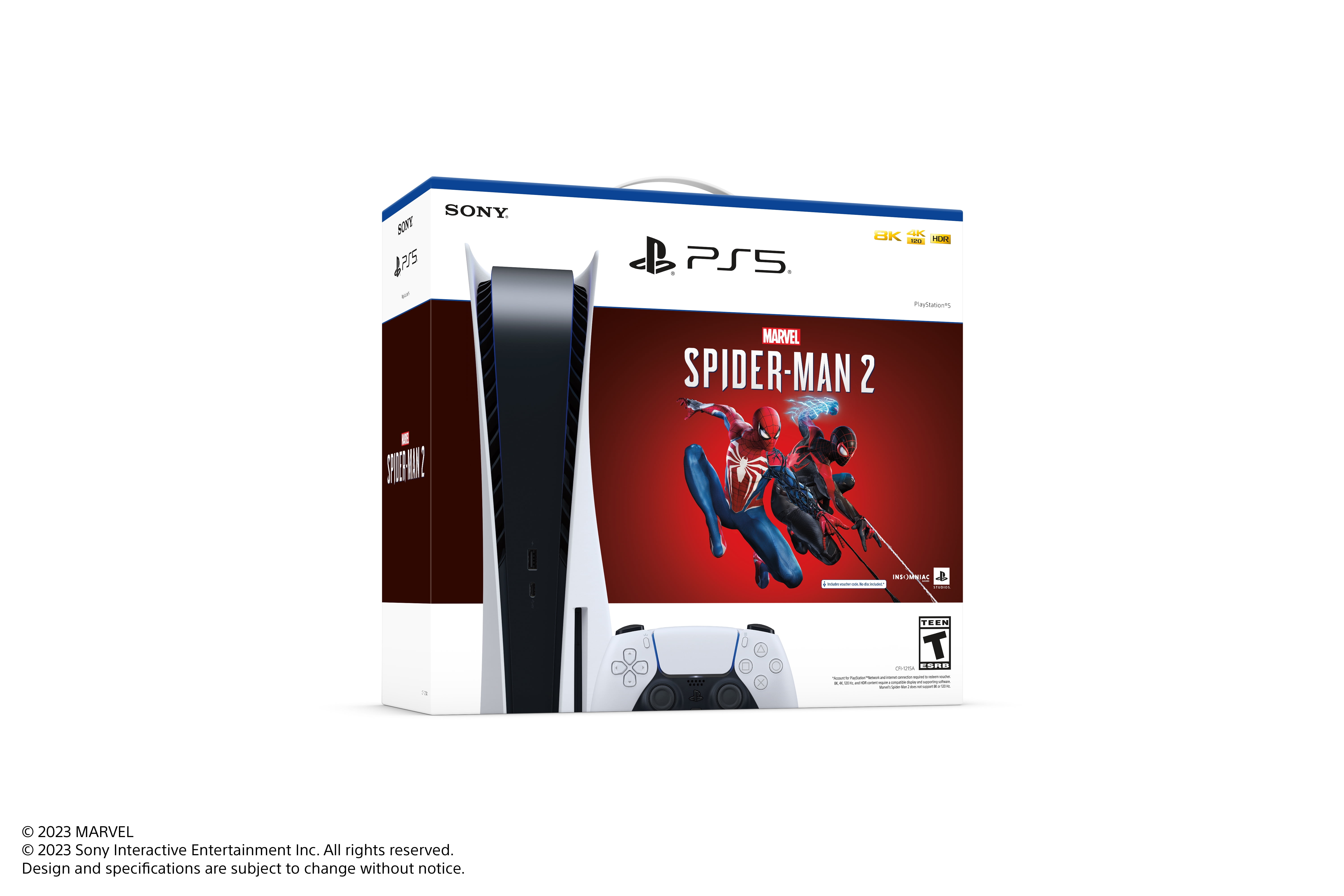 CONSOLA PS5 SLIM DISCO 1TB SPIDER-MAN 2 BUNDLE – Saga Geek Store