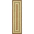 thumbnail image 3 of SAFAVIEH Braided Cirino Colorful Bordered Runner Rug, Rust/Multi, 2'3" x 12', 3 of 7