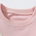 thumbnail image 4 of yboeqw Toddler Little Girl 2Pcs Outfit Set Cartoon Embroidery Long‑Sleeve Sweatshirt with Tulle Skirt Hem and Leggings Cute Princess Fall Casual Clothing,Size 2-3 Years, 4 of 9