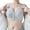 Light Blue, variant on ,Women's Full Figure Front Closure Bras Push up Wire-Free Jacquard Back Support Posture Bra No Underwire Soft Supportive Bralettes Plus Size Lightweight Comfy Thin Bra Beige 50