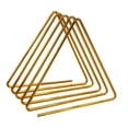 thumbnail image 1 of GROWTH TANK Triangular Desktop Book Rack Metal Wire Bookshelf Magazine Holder Golden, 1 of 9