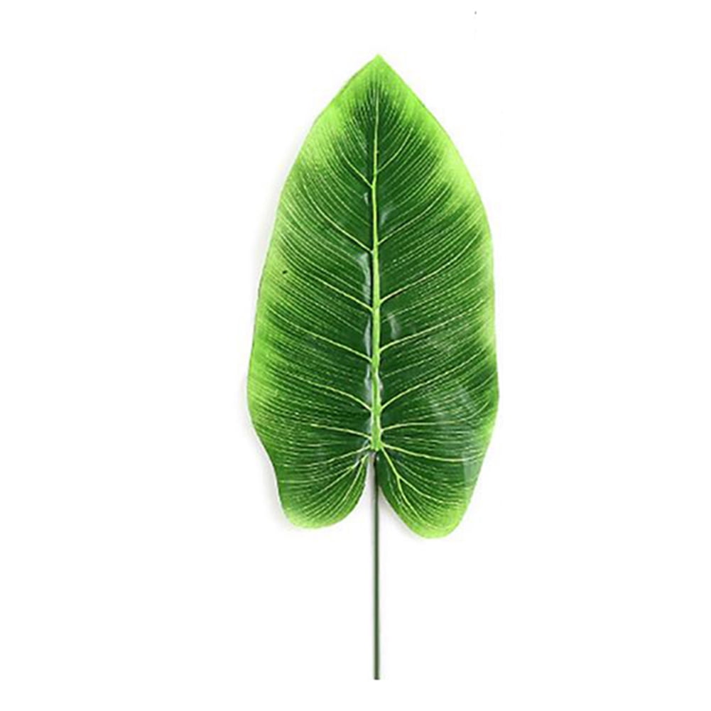 Grandest Birch 60Pcs Artificial Plant Fake Banana Leaf DIY Flower Arrangement Home Party Decor,S
