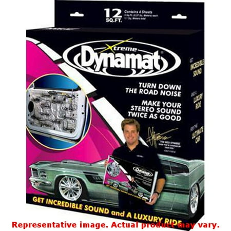 Dynamat 10435 Dynamat Xtreme 12" x 36" Fits:UNIVERSAL 0 - 0 NON APPLICATION SPE
