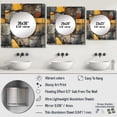 thumbnail image 4 of Designart "Rugged Concrete Illusion Art III" 0 Square Mirror Wall Decor Modern - Large Grey Square Bathroom Mirror - Square Printed Wall Mirror Art, 4 of 5