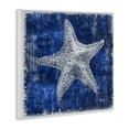 thumbnail image 4 of Stupell Industries Rustic Indigo Starfish Nautical & Beach Painting Unframed Art Print Wall Art, 12 x 12, 4 of 8