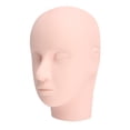thumbnail image 2 of Micro-Blading Practice Head, Comfortable Face Makeup Mannequin Soft Silicone  For Eyeliner For Eyebrow For Lip  For Eyelashes Grafting, 2 of 8