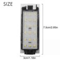 thumbnail image 4 of 2Pcs Car LED Number License Plate Light For Renault Megane 2 Clio Laguna 2 Megane 3 Twingo Master Vel Satis, 4 of 5