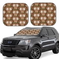 thumbnail image 1 of Balery Beautiful Owl Parasol para parabrisas de coche de 2 piezas | Parasol plegable para parabrisas delantero de coche para la mayoría de sedanes-Medium, 1 of 6