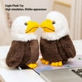 thumbnail image 3 of Animal De Peluche De águila, Peluche Suave De águila Calva Realista Multiusos Para El Hogar, 3 of 7