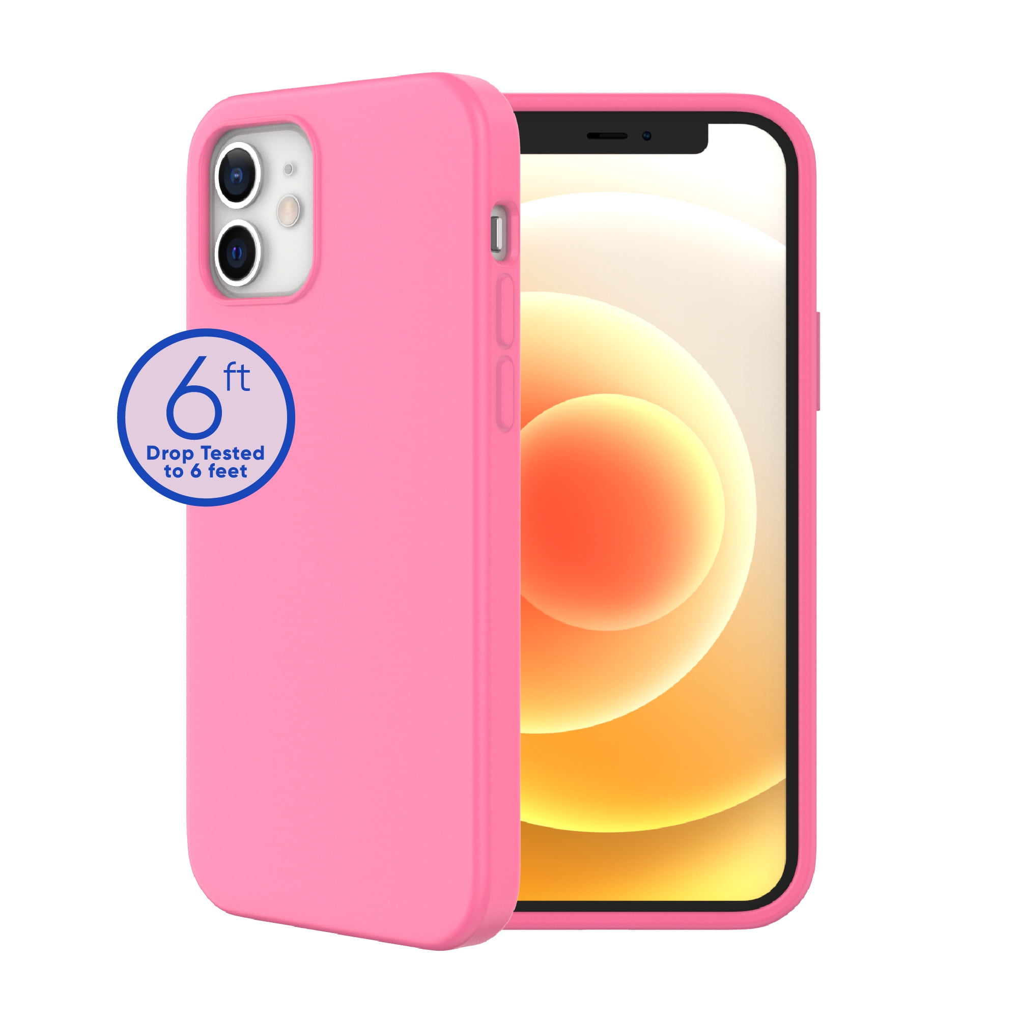 onn. Silicone Phone Case for iPhone 12 / iPhone 12 Pro