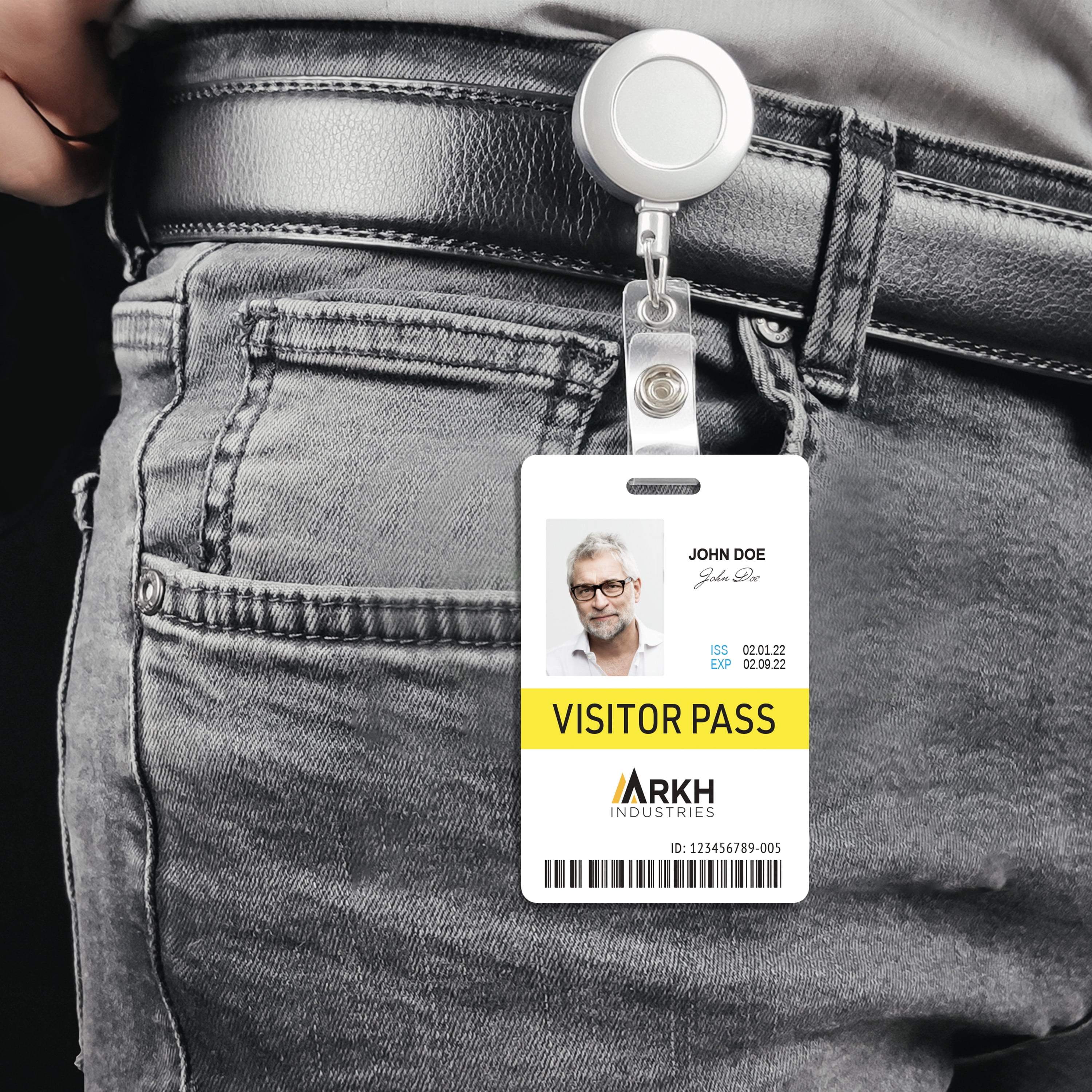 Avery Tall  ID Badges for Lanyards, 80ct, 3.375" x 2.125" (61612)