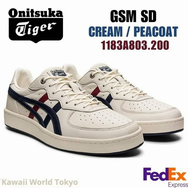 Onitsuka Tiger GSM SD CREAM/PEACOAT 1183A803 100 UNISEX New!! Japan F/S