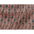thumbnail image 4 of oneOone Viscose Jersey Fabric Leaves & Floral Block Printed Craft Fabric BTY 60 Inch Wide, 4 of 5