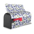 thumbnail image 3 of Yiaed Blue Flax Flowers Print Mailbox Covers, Magnetic Mailbox Cover, Mail Box Covers for Garden Outdoor Decor Box Covers-25.5x21 in, 3 of 8