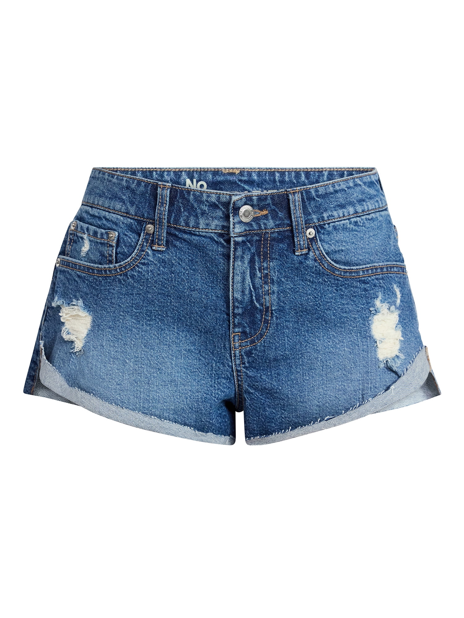 No Boundaries Low Rise Slouchy Shorts, Women's 00-20