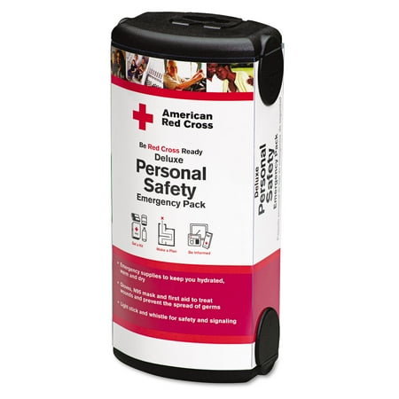 First Aid Only RC-622 American Red Cross Personal Safety Pack for One Person, Nylon Backpack