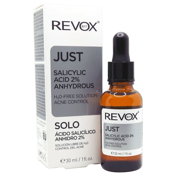 REVOX B77 JUST ACIDO SALICILICO ANHIDRO CONTROL DE ACNE 30ML REVOX B77 JUST 105683 JUST ACIDO SALICILICO ANHIDRO CONTROL DE ACNE
