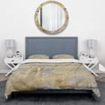 thumbnail image 2 of Designart 'Geometric Cream Block II' Geometric Duvet Cover Set, 2 of 4