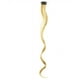 thumbnail image 1 of Zhuge Extensiones de cabello de colores, 12 piezas, 18 pulgadas, extensiones de cabello con clip, mechas largas, onduladas, sintéticas, color lino dorado, 1 of 2