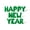 Green, variant on Letter Balloons - HAPPY NEW YEAR 16" Inch Alphabet Letters Foil Mylar Balloon New Year Party Banner (Gold)