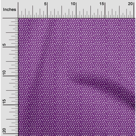 oneOone Cotton Flex Fabric Dot Block Print Fabric By Yard 40 Inch Wide