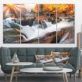 thumbnail image 1 of Cascade Probiy dans la Rivière Prut - Impression sur Toile de Photographie de Paysage, 1 of 3