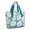 Blue-green, variant on Tote Bag for Women, Minimalist Daisy Design Shoulder Tote with Large Capacity Storage, Water Resistant Fabric, Multiple Pockets and Easy Carry Handles for Office, Travel, Shopping and Casual Outings