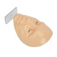 thumbnail image 1 of 5D Silicone Makeup Practice Face,  Skin Texture Mannequin Board with Detachable Eyes for Full Face Cosmetics Training, 1 of 7