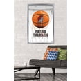 thumbnail image 2 of NBA Portland Trail Blazers - Drip Basketball 21 Wall Poster, 22.375" x 34", Framed, 2 of 3