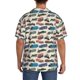 thumbnail image 3 of Fotbe Train Camisa Estampada de Manga Corta para Hombre, Casual de Verano, Estilo Playero, Sin Arrugas-3X-Large, 3 of 5