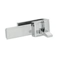 thumbnail image 3 of Latch Lock, Adjustable Glass Door Lock Sturdy  for Shower Room for Glass Door for Bathroom, 3 of 8