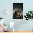 thumbnail image 4 of Francisco De Goya Black Painting Wall Art The Witches Poster Cool Artworks Painting Wall Art Canvas Prints Hanging Picture Home Decor Posters Gift 12x18inch(30x45cm), 4 of 6