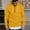 #Yellow, variant on DPTALR George Men's Lightweight Long Sleeve Pullover Hoodies,Slim Fit Basic Casual Sweatshirts with Kangaroo Pocket,Beige,Big and Tall Men M