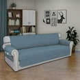 thumbnail image 2 of ZXNYH Sofa Slipcover Oversized Sofa Cover Waterproof Couch Cover Furniture Protector Cover Pets Covers Washable Non-Slip Fabric Pets Kids Children Dog Cat (Oversized Sofa, Grey), 2 of 7