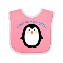 Inktastic Cool As a Penguin Boys or Girls Baby Bib